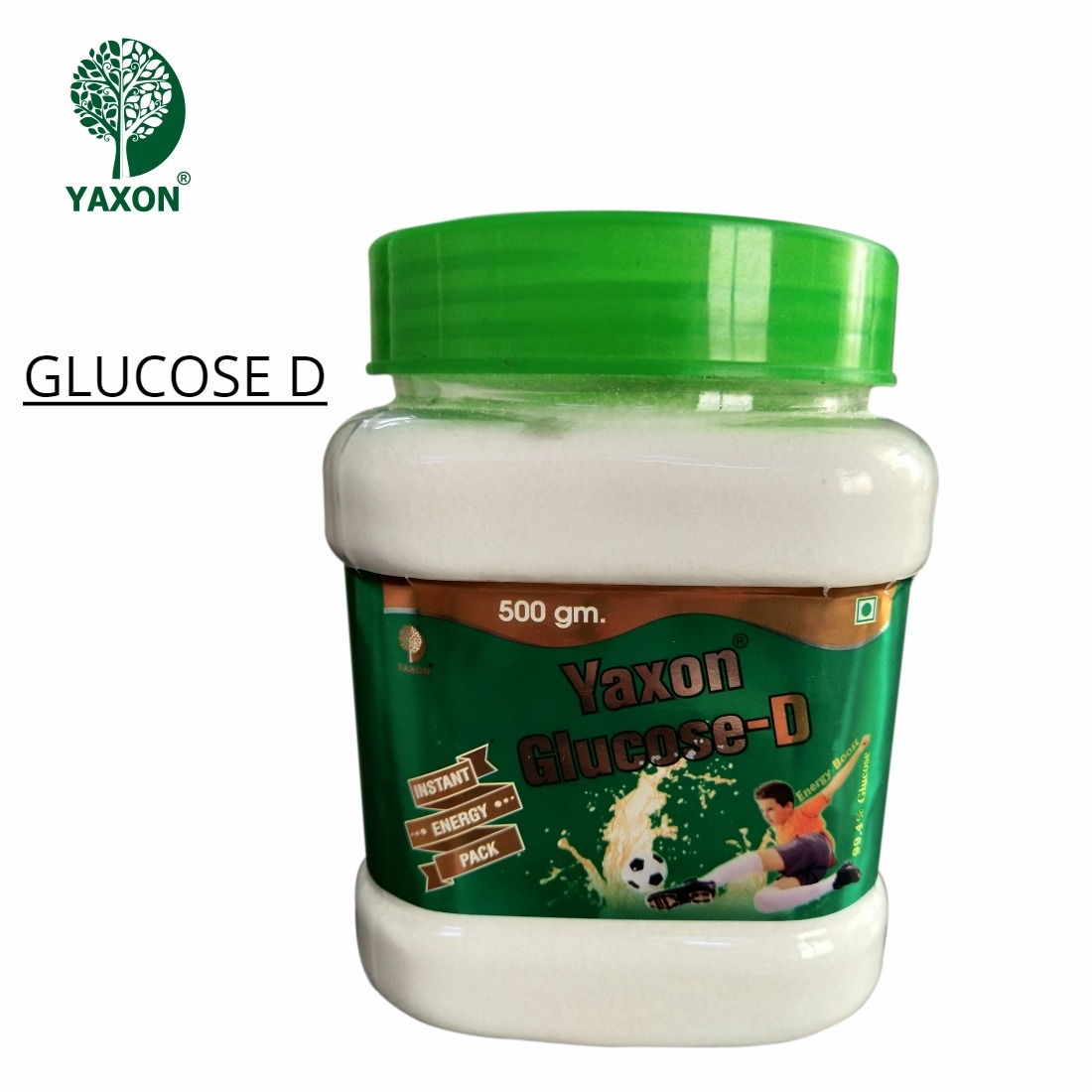 YAXON Glucose D 500gm Jar